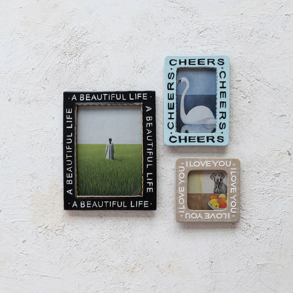 "A Beautiful Life" Black Frame